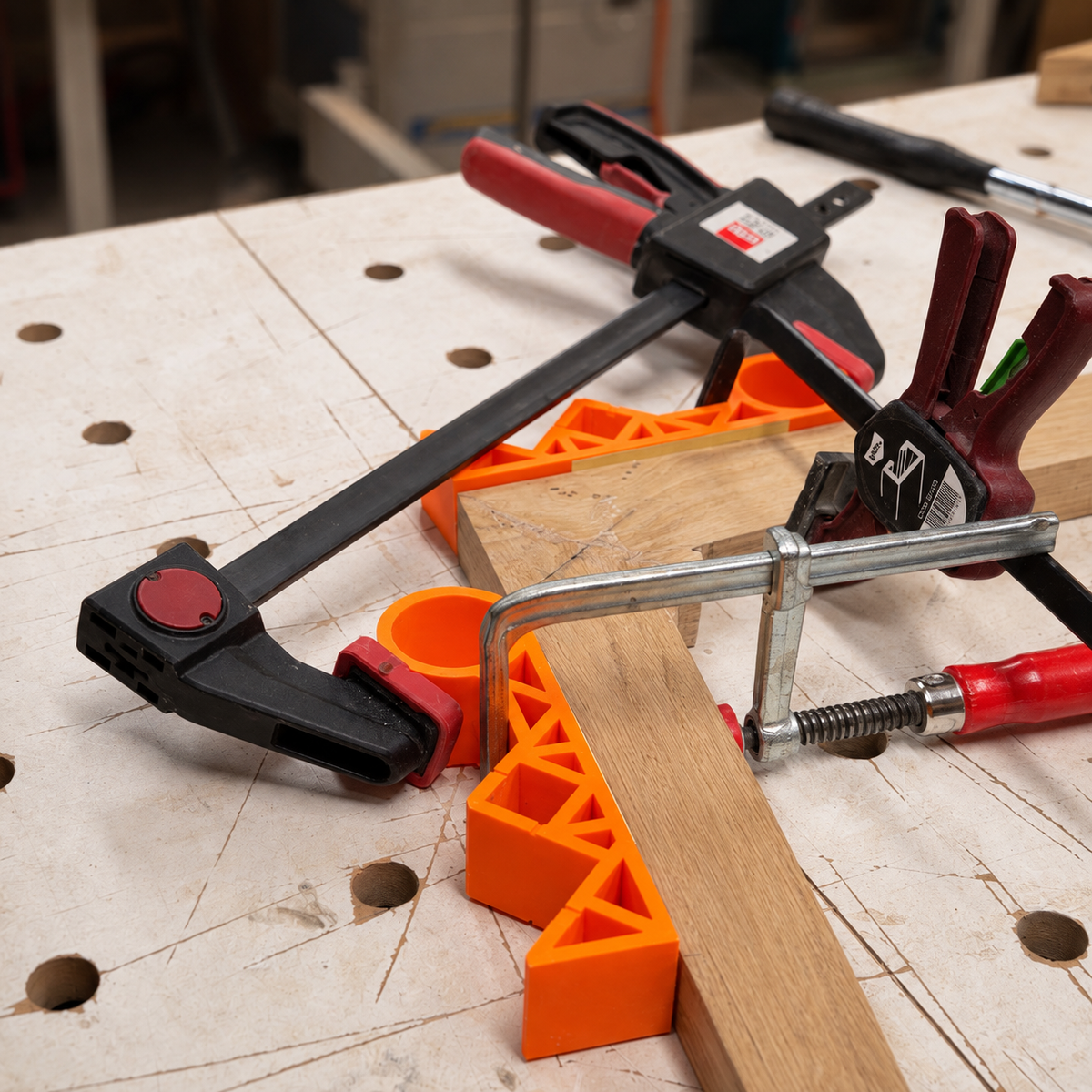 Miter Clamping Cauls (3D Printable STL File)