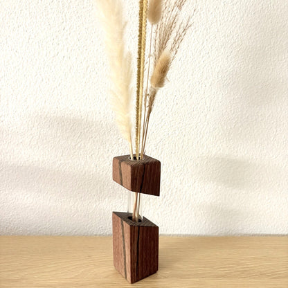 Reagenzglas-Vasen Akazie | Getrennt. Verbunden. Einzigartig.